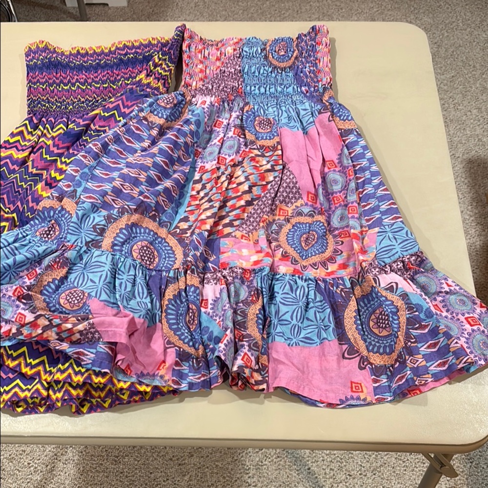 Moda International Strapless Dresses Great for the Beach! Easy on and off! Small - Picture 3 of 6